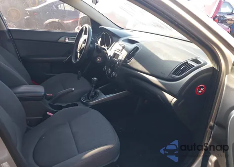 2010 Kia Forte Sx из США, поврежденный, VIN KNAFW4A32A5140741